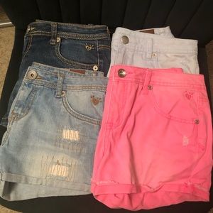 Justice jean shorts